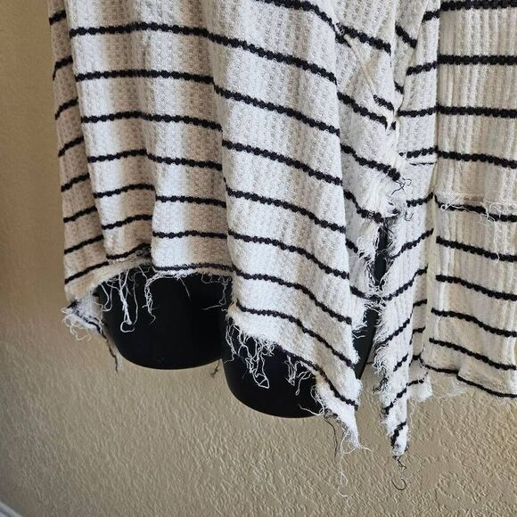 Free People Sunset Park Waffle Knit Thermal Sweater - Picture 4 of 9